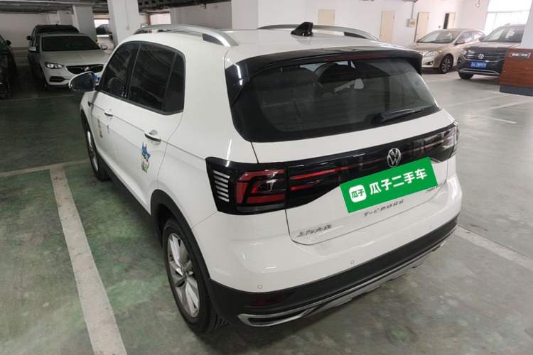 Used Volkswagen T-Cross 2022 280TSI DSG Comfort Edition Rear Left 45 Deg