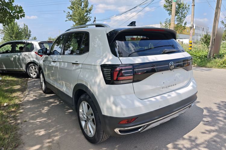 Used Volkswagen T-Cross 2022 1.5L Automatic Comfort Edition Rear Left 45 Deg