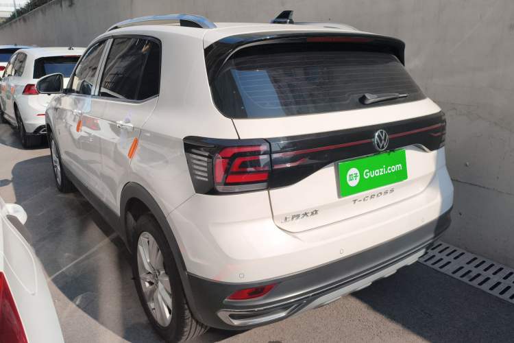 Used Volkswagen T-Cross 2022 1.5L Automatic Comfort Edition Rear Left 45 Deg