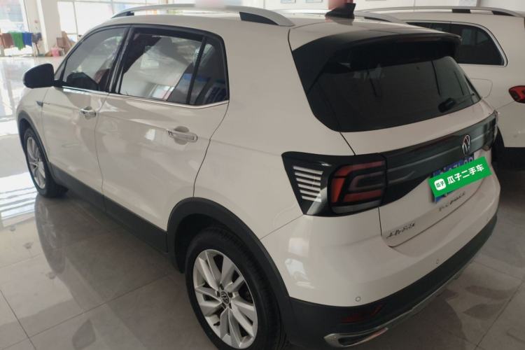 Used Volkswagen T-Cross 2022 1.5L Automatic Comfort Edition Rear Left 45 Deg