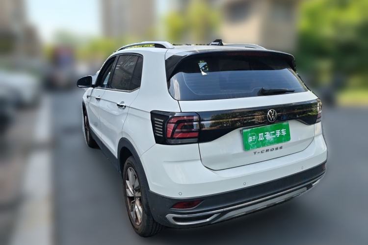 Used Volkswagen T-Cross 2022 1.5L Automatic Comfort Edition Rear Left 45 Deg