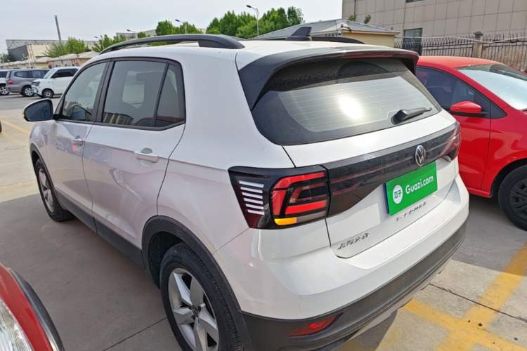 Used Volkswagen T-Cross 2022 1.5L Automatic Fashion Edition Rear Left 45 Deg