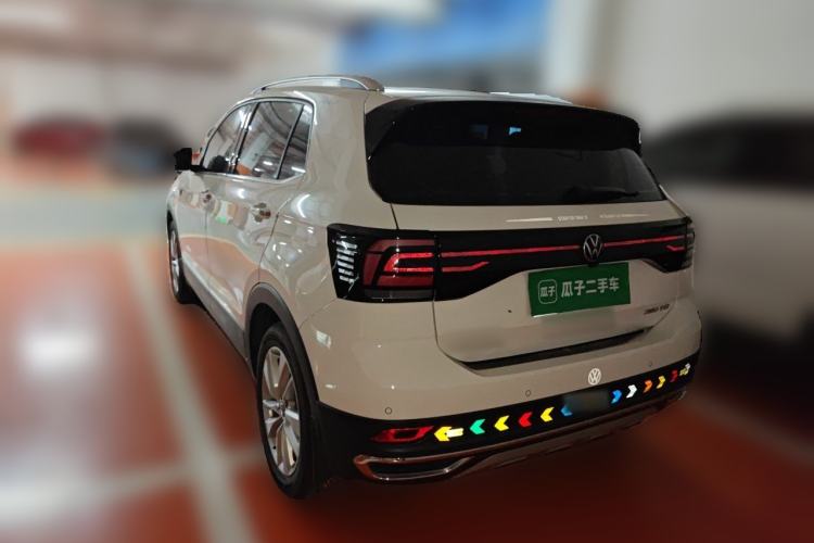 Used Volkswagen T-Cross 2022 280TSI DSG Comfort Edition Rear Left 45 Deg