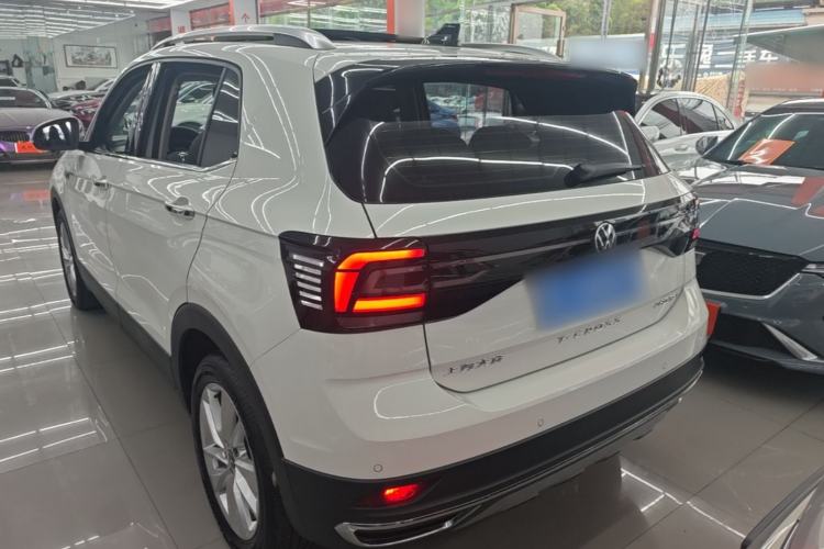 Used Volkswagen T-Cross 2022 280TSI DSG Comfort Edition Rear Left 45 Deg