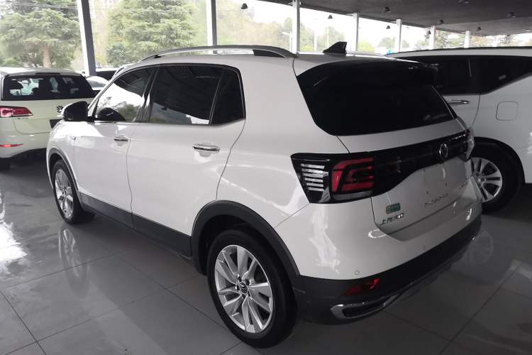 Used Volkswagen T-Cross 2022 280TSI DSG Comfort Edition Rear Left 45 Deg