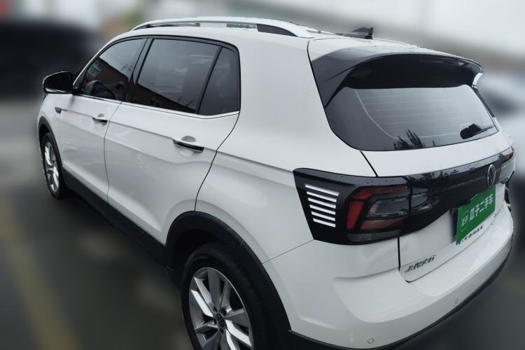 Used Volkswagen T-Cross 2022 280TSI DSG Comfort Edition Rear Left 45 Deg