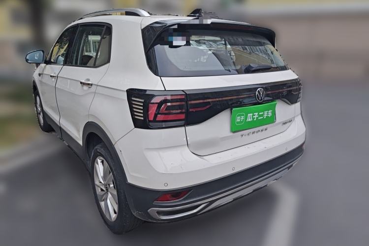 Used Volkswagen T-Cross 2022 280TSI DSG Comfort Edition Rear Left 45 Deg