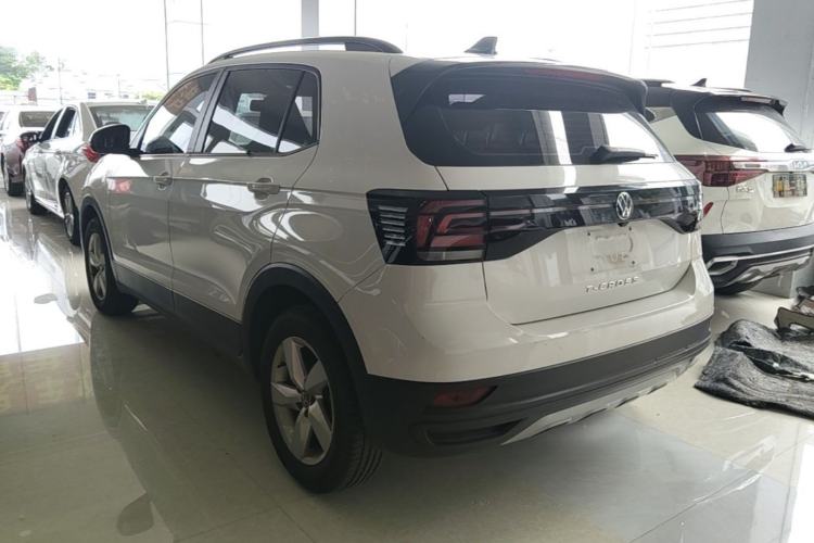 Used Volkswagen T-Cross 2022 1.5L Automatic Fashion Edition Rear Left 45 Deg