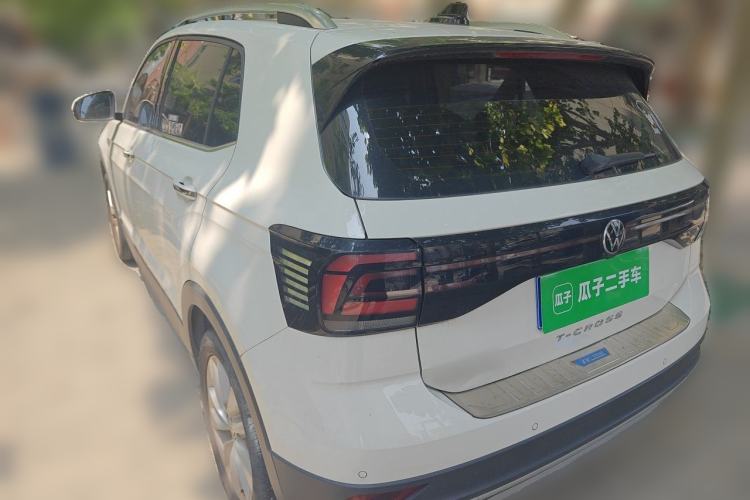 Used Volkswagen T-Cross 2022 1.5L Automatic Comfort Edition Rear Left 45 Deg
