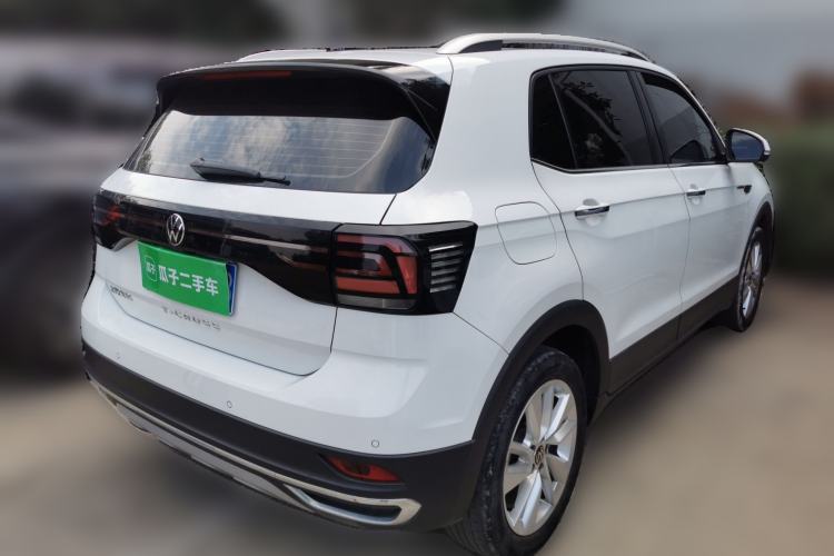 Used Volkswagen T-Cross 2022 1.5L Automatic Comfort Edition Rear Right 45 Deg