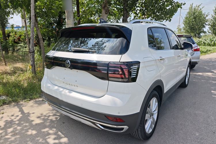 Used Volkswagen T-Cross 2022 1.5L Automatic Comfort Edition Rear Right 45 Deg