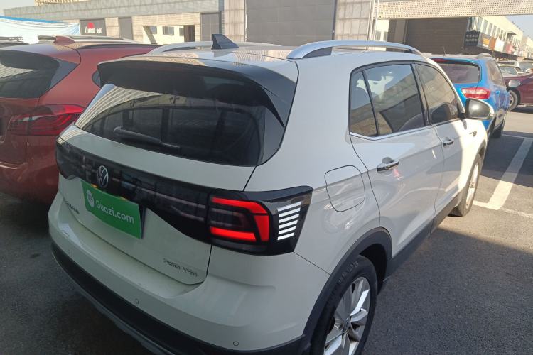 Used Volkswagen T-Cross 2022 280TSI DSG Comfort Edition Rear Right 45 Deg