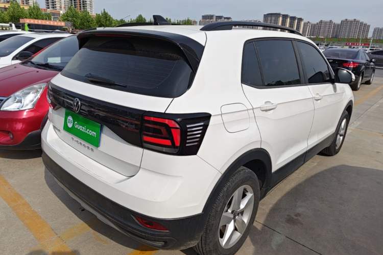 Used Volkswagen T-Cross 2022 1.5L Automatic Fashion Edition Rear Right 45 Deg