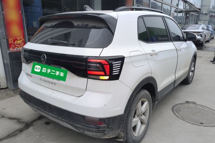 Used Volkswagen T-Cross 2022 1.5L Automatic Fashion Edition Rear Right 45 Deg