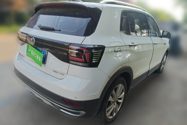 Used Volkswagen T-Cross 2022 280TSI DSG Comfort Edition Rear Right 45 Deg