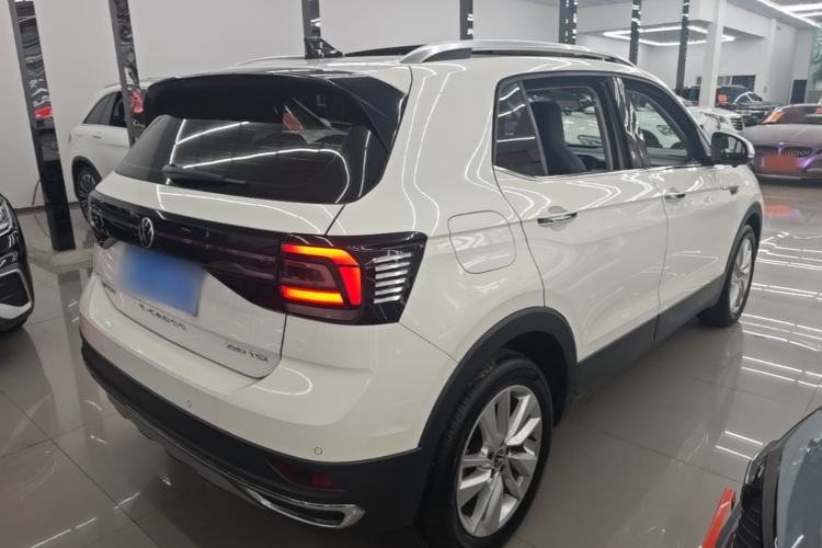 Used Volkswagen T-Cross 2022 280TSI DSG Comfort Edition Rear Right 45 Deg