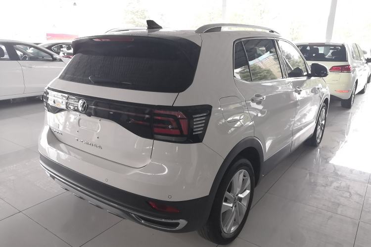 Used Volkswagen T-Cross 2022 280TSI DSG Comfort Edition Rear Right 45 Deg