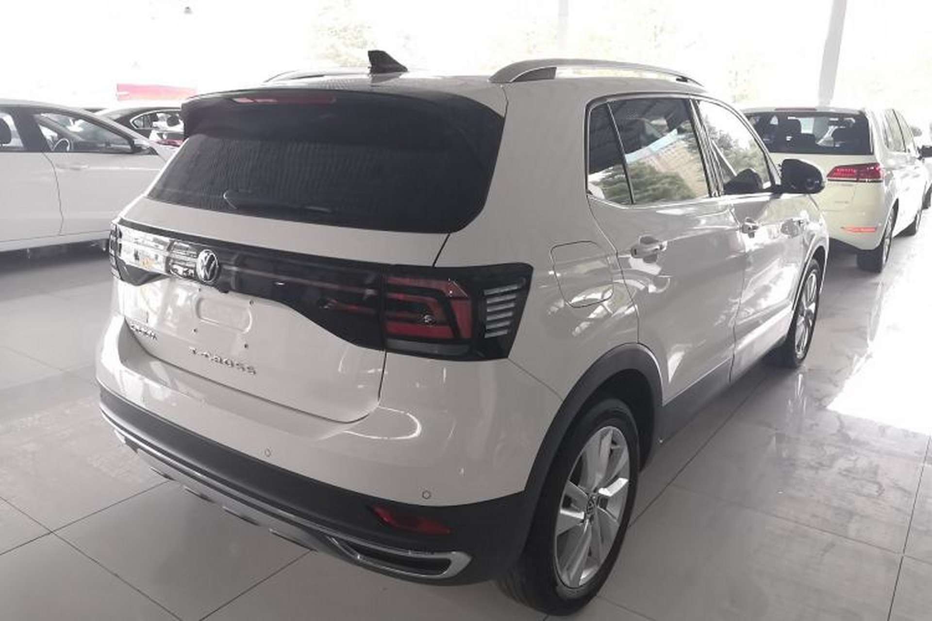 Used Volkswagen T-Cross 2022 280TSI DSG Comfort Edition Rear Right 45 Deg
