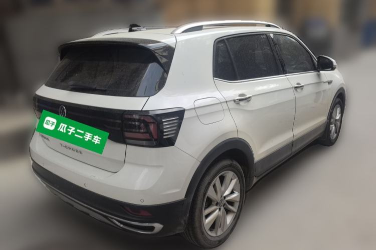 Used Volkswagen T-Cross 2022 1.5L Automatic Comfort Edition Rear Right 45 Deg