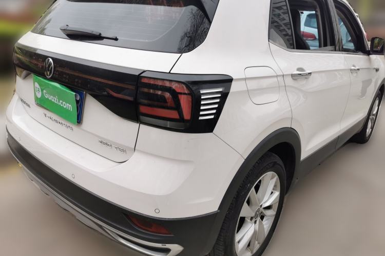Used Volkswagen T-Cross 2022 280TSI DSG Comfort Edition Rear Right 45 Deg