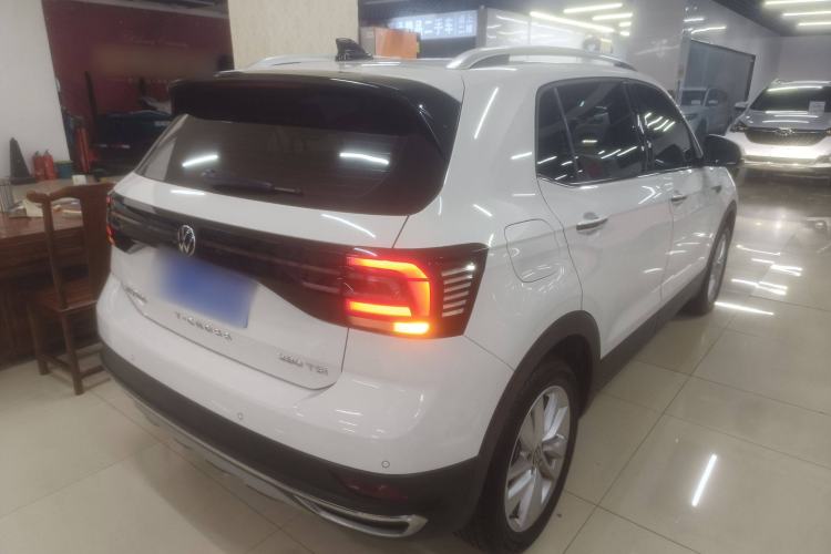 Used Volkswagen T-Cross 2022 280TSI DSG Comfort Edition Rear Right 45 Deg