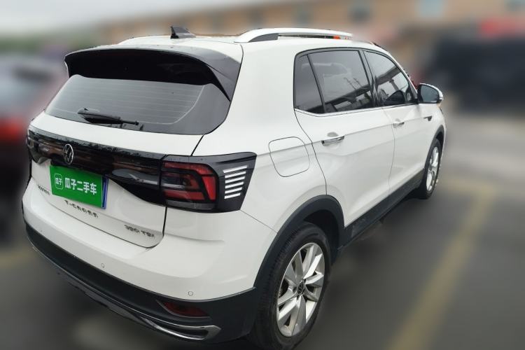 Used Volkswagen T-Cross 2022 280TSI DSG Comfort Edition Rear Right 45 Deg