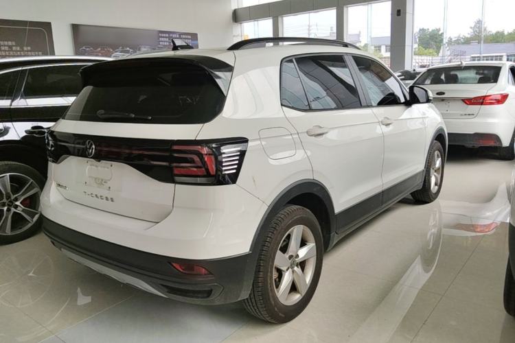 Used Volkswagen T-Cross 2022 1.5L Automatic Fashion Edition Rear Right 45 Deg