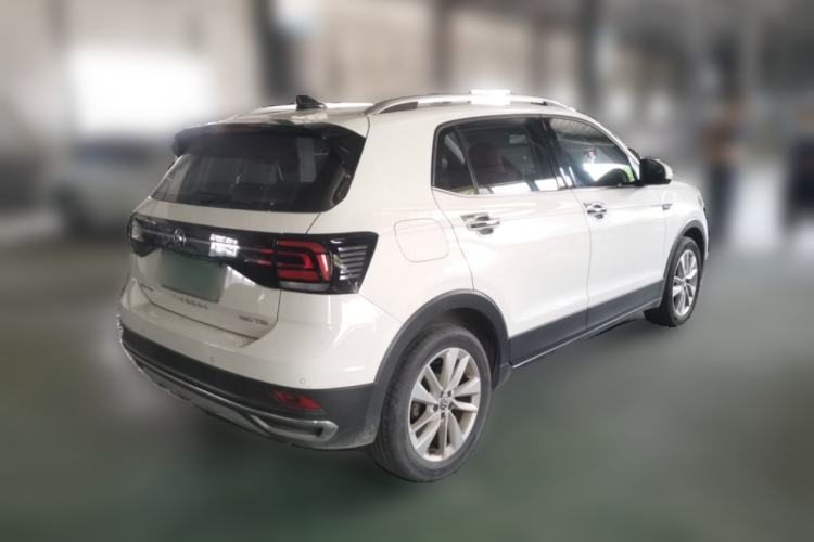 Used Volkswagen T-Cross 2022 280TSI DSG Comfort Edition Rear Right 45 Deg
