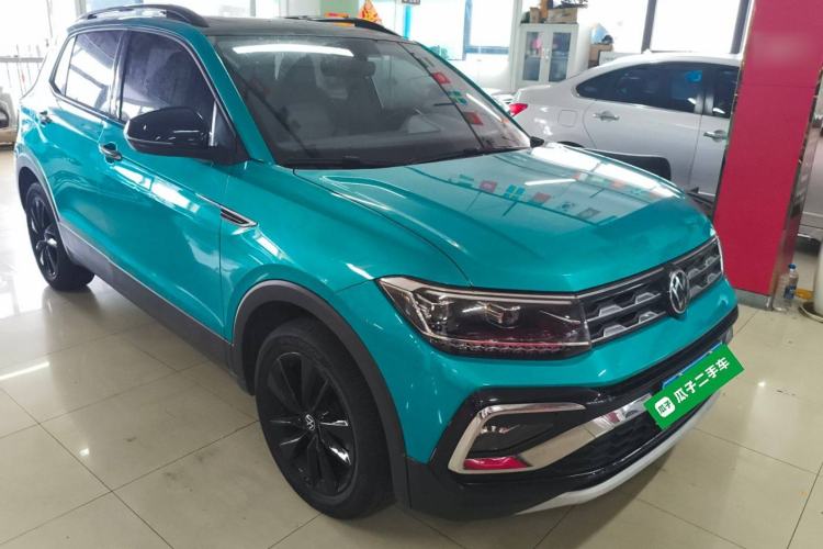 Used Volkswagen T-Cross 2023 280TSI DSG Luxury Edition Front Right 45 Deg