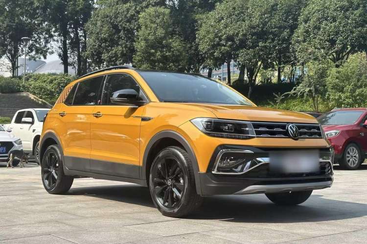 Used Volkswagen T-Cross 2023 280TSI DSG Luxury Edition Front Right 45 Deg