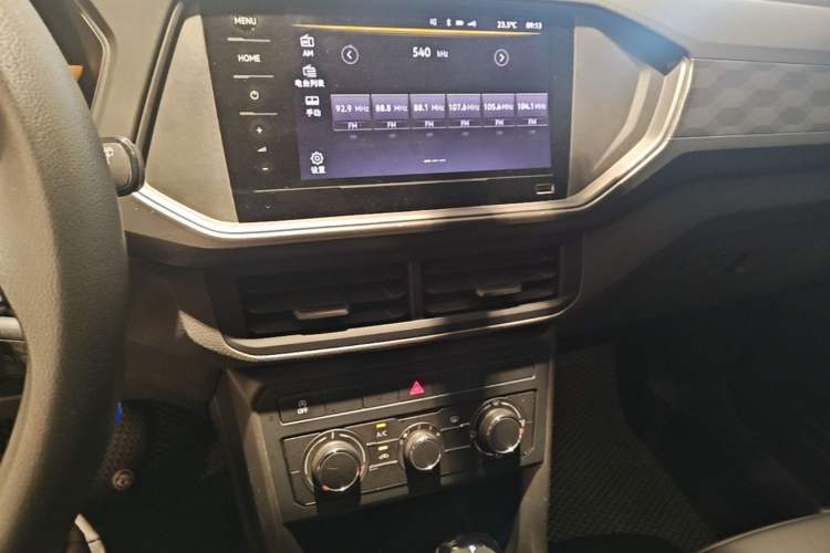 Used Volkswagen T-Cross 2023 Revised 1.5L Automatic Fashion Edition Audio And AC Panel