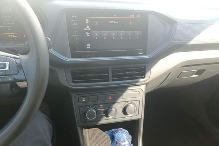 Used Volkswagen T-Cross 2023 Revised 1.5L Automatic Fashion Edition Audio And AC Panel