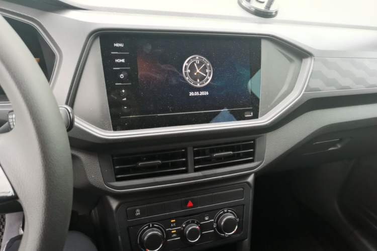Used Volkswagen T-Cross 2023 Revised 1.5L Automatic Fashion Edition Audio And AC Panel