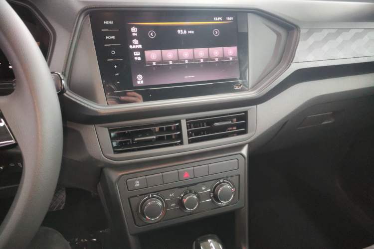 Used Volkswagen T-Cross 2023 Revised 1.5L Automatic Fashion Edition Audio And AC Panel