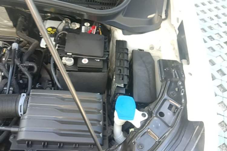 Used Volkswagen T-Cross 2023 Revised 1.5L Automatic Fashion Edition Engine Bay Left