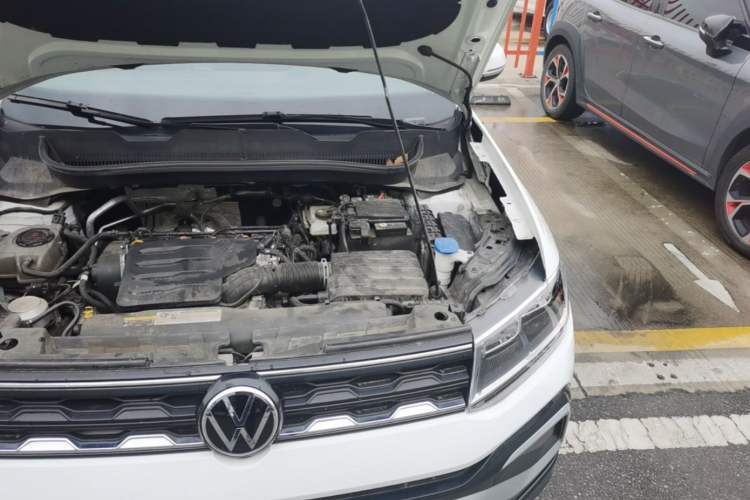 Used Volkswagen T-Cross 2023 Revised 1.5L Automatic Fashion Edition Engine Bay Left