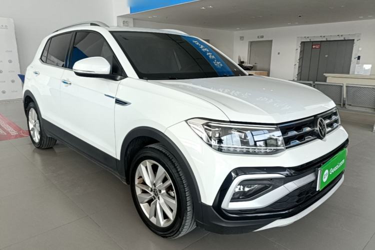 Used Volkswagen T-Cross 2023 300TSI DSG Comfort Edition Front Right 45 Deg