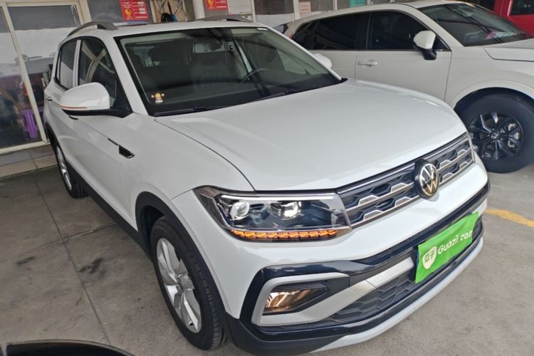 Used Volkswagen T-Cross 2023 300TSI DSG Comfort Edition Front Right 45 Deg