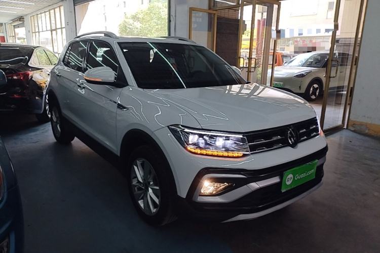 Used Volkswagen T-Cross 2023 Revised 1.5L Automatic Comfort Edition Front Right 45 Deg