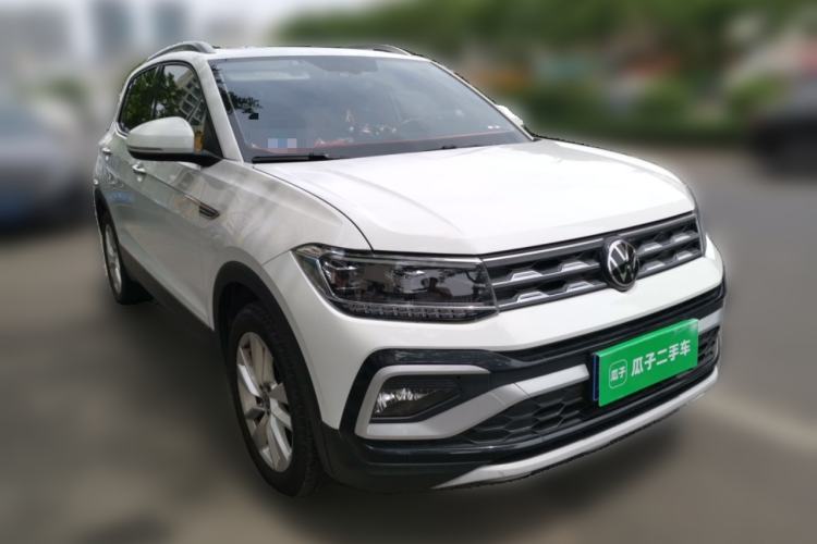 Used Volkswagen T-Cross 2023 300TSI DSG Comfort Edition Front Right 45 Deg