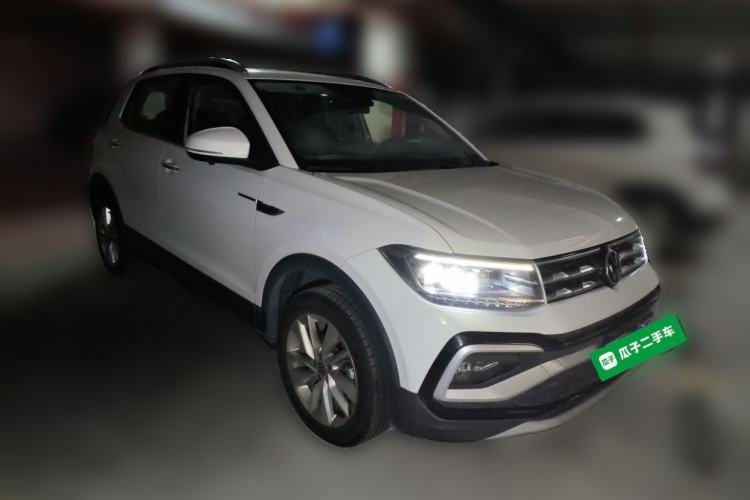 Used Volkswagen T-Cross 2023 300TSI DSG Comfort Edition Front Right 45 Deg