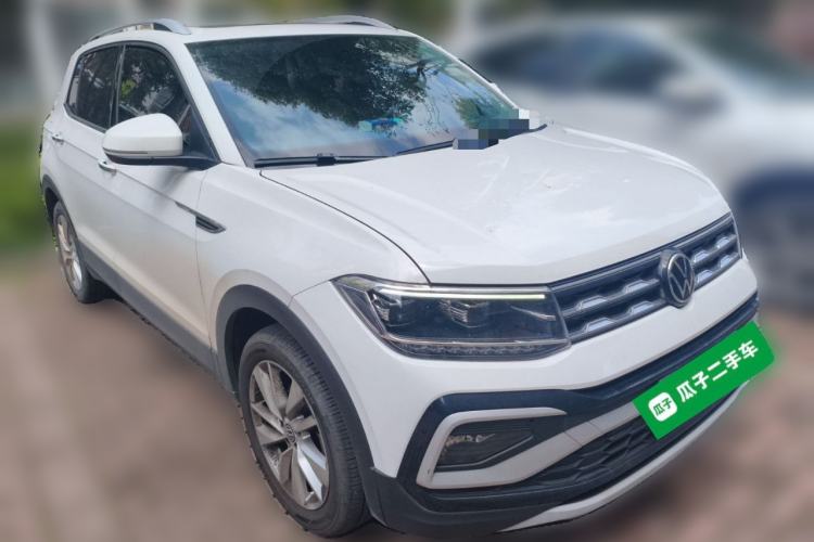Used Volkswagen T-Cross 2023 1.5L Automatic Comfort Edition Front Right 45 Deg