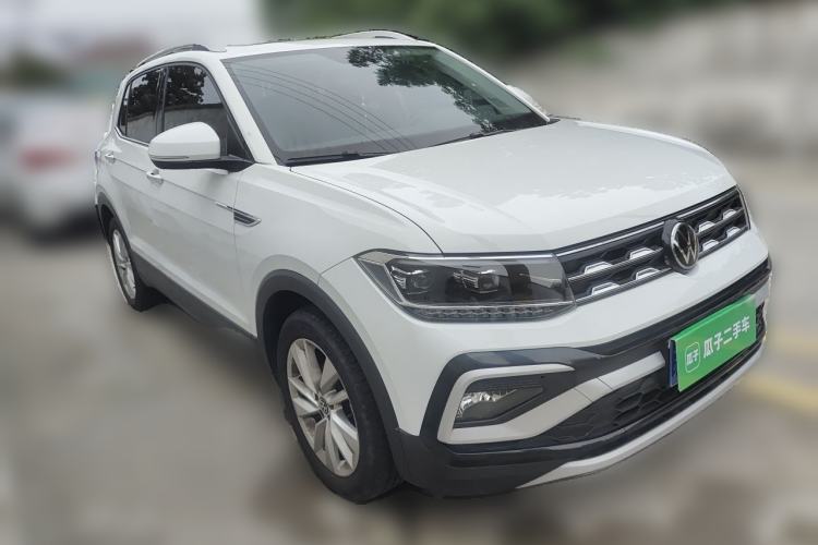Used Volkswagen T-Cross 2023 300TSI DSG Comfort Edition Front Right 45 Deg