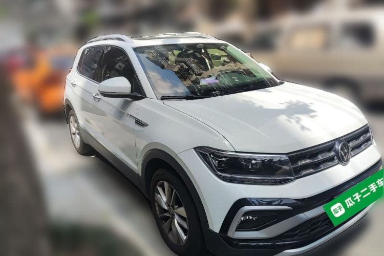 Used Volkswagen T-Cross 2023 300TSI DSG Comfort Edition Front Right 45 Deg