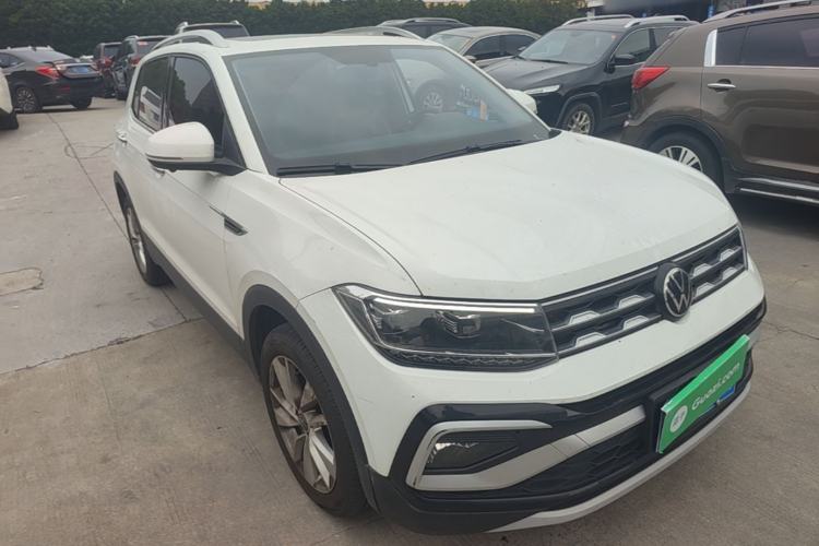 Used Volkswagen T-Cross 2023 300TSI DSG Comfort Edition Front Right 45 Deg