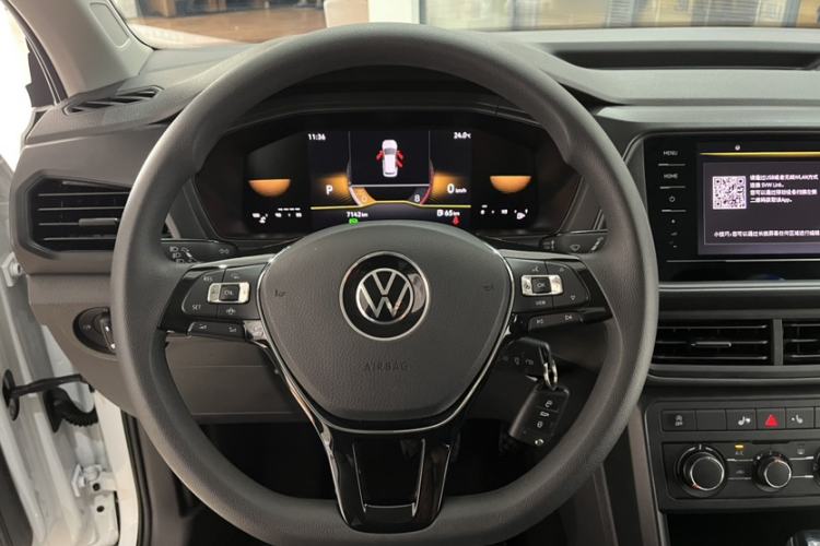 Used Volkswagen T-Cross 2023 Revised 1.5L Automatic Fashion Edition Interior 2