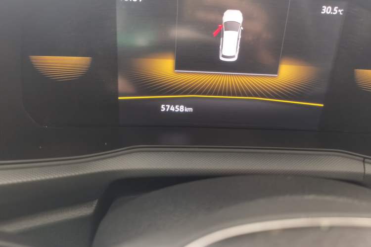 Used Volkswagen T-Cross 2023 Revised 1.5L Automatic Fashion Edition Odometer Close Up