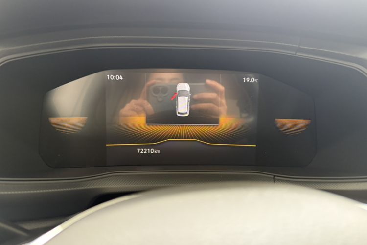 Used Volkswagen T-Cross 2023 Revised 1.5L Automatic Fashion Edition Odometer Close Up