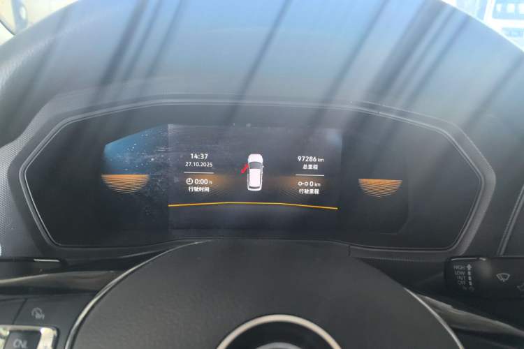 Used Volkswagen T-Cross 2023 1.5L Automatic Fashion Edition Odometer Close Up