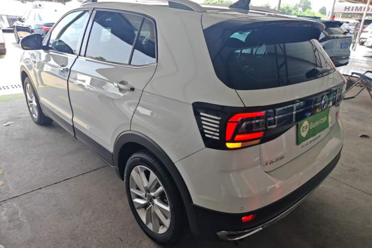 Used Volkswagen T-Cross 2023 300TSI DSG Comfort Edition Rear Left 45 Deg